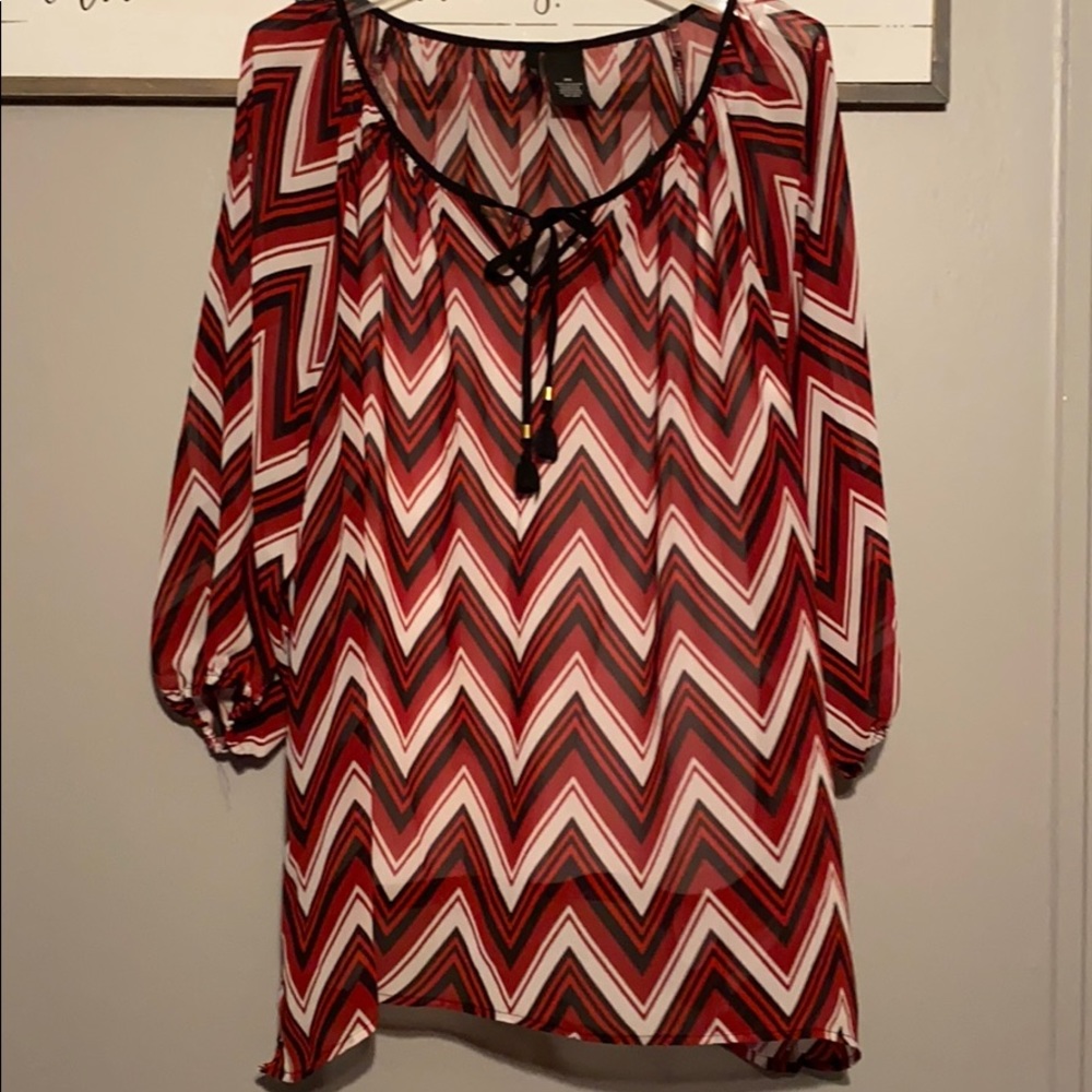 New Directions Sheer Top 2X. 🧨